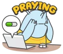 😨-Zoo Office, Telegram Sticker