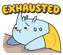 😓-Zoo Office, Telegram Sticker