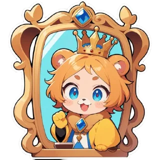 🦁-zvezda365, Telegram Sticker