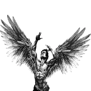 😇-Zyzz, Telegram Sticker