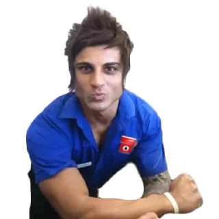 😊-Zyzz, Telegram Sticker