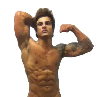 💪-Zyzz, Telegram Sticker