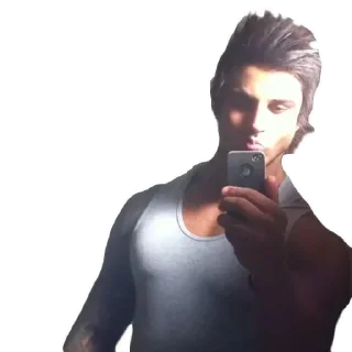 🤳-Zyzz, Telegram Sticker