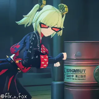 😎-Zenless Zone Zero @fixfox, Telegram Sticker