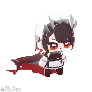 💃-Zenless Zone Zero @fixfox, Telegram Sticker