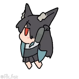 🥳-Zenless Zone Zero @fixfox, Telegram Sticker
