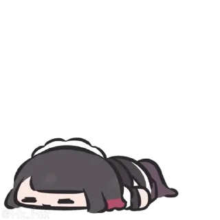 😐-Zenless Zone Zero @fixfox, Telegram Sticker