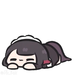 😑-Zenless Zone Zero @fixfox, Telegram Sticker