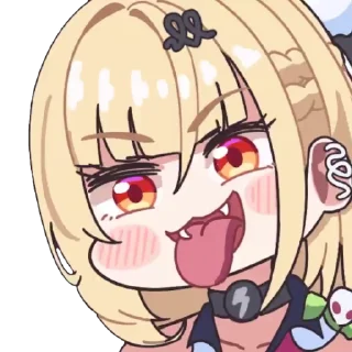 😛-Zenless Zone Zero @fixfox, Telegram Sticker