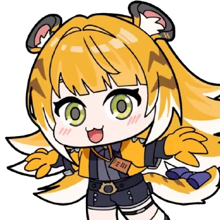 🫨-Zenless Zone Zero @fixfox, Telegram Sticker