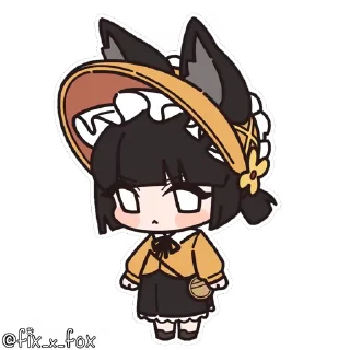 🦊-Zenless Zone Zero @fixfox, Telegram Sticker
