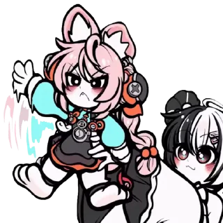 😡-Zenless Zone Zero @fixfox, Telegram Sticker