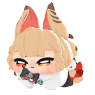 🥳-Zenless Zone Zero @fixfox, Telegram Sticker