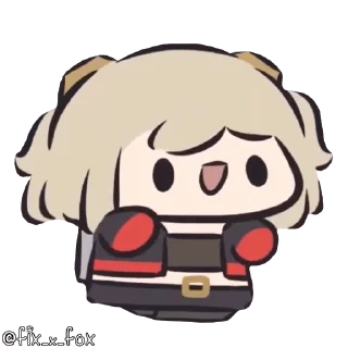 💃-Zenless Zone Zero @fixfox, Telegram Sticker