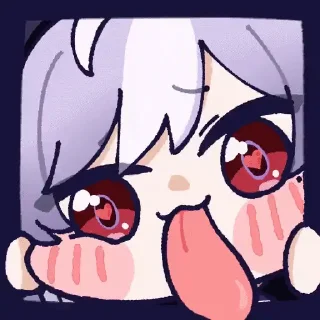 😛-Zenless Zone Zero @fixfox, Telegram Sticker