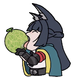 😋-Zenless Zone Zero @fixfox, Telegram Sticker