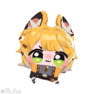 😊-Zenless Zone Zero @fixfox, Telegram Sticker
