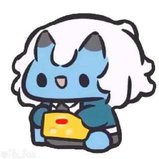 😋-Zenless Zone Zero @fixfox, Telegram Sticker