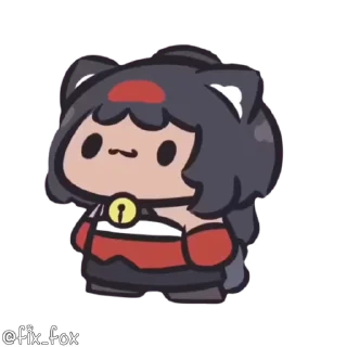 🥳-Zenless Zone Zero @fixfox, Telegram Sticker